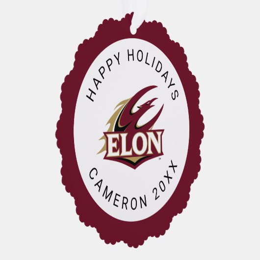 Elon Phoenix Logo Ornament Kaart (Rechts)