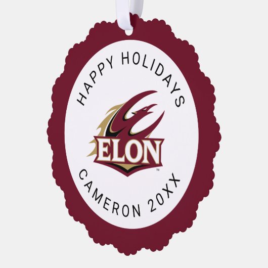 Elon Phoenix Logo Ornament Kaart (Links)