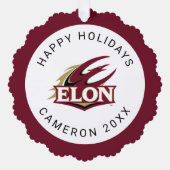 Elon Phoenix Logo Ornament Kaart (Voorkant)