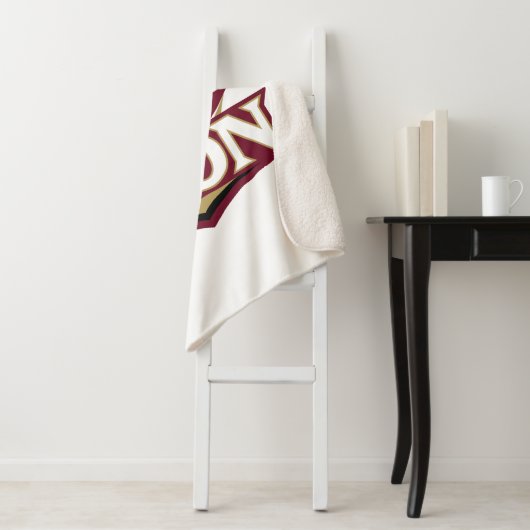 Elon Phoenix Logo Sherpa Deken (In situ)