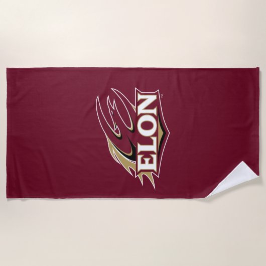 Elon Phoenix Logo Strandlaken (Voorkant)