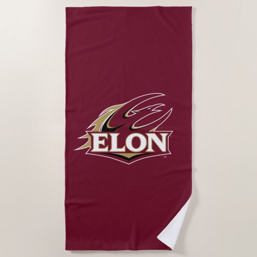 Elon Phoenix Logo Strandlaken (Voorkant)