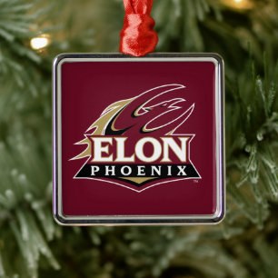 Elon Phoenix Metalen Ornament