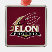 Elon Phoenix Metalen Ornament (Voorkant)