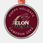 Elon Phoenix Metalen Ornament (Voorkant)