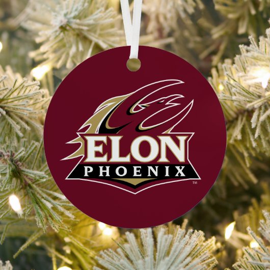 Elon Phoenix Metalen Ornament (Insitu)