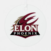 Elon Phoenix Metalen Ornament (Voorkant)