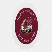 Elon Phoenix Ornament Kaart (Rechts)