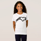 Elon Robot Heart Musk T-shirt (Voorkant volledig)