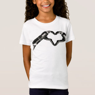 Elon Robot Heart Musk T-shirt
