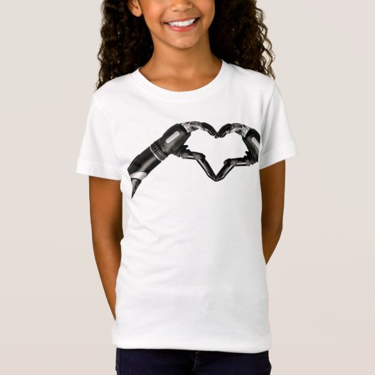 Elon Robot Heart Musk T-shirt (Voorkant)