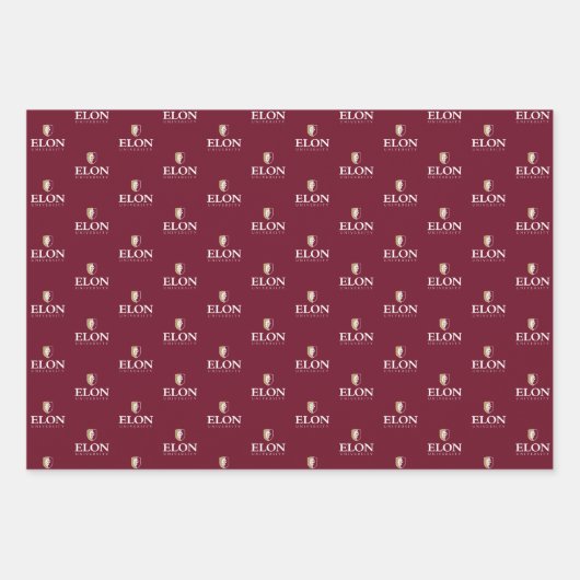 Elon University Afstuderen Inpakpapier Vel (Voorkant)