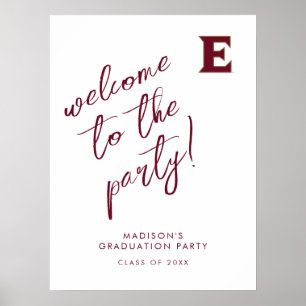 Elon University Afstuderen Poster