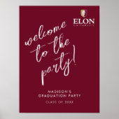 Elon University Afstuderen Poster (Voorkant)