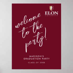 Elon University Afstuderen Poster