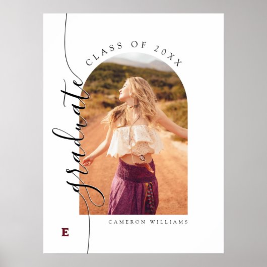 Elon University Afstuderen Poster (Voorkant)
