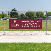 Elon University Afstuderen Spandoek (Insitu)