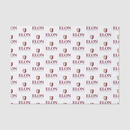 Elon University Afstuderen Tissuepapier (Voorkant)
