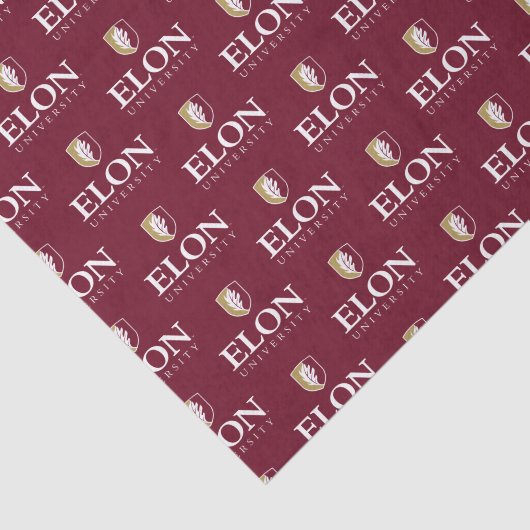 Elon University Afstuderen Tissuepapier (Detail)