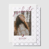 Elon University Afstuderen Vellum Uitnodigingen (Offset (Uitnodiging))