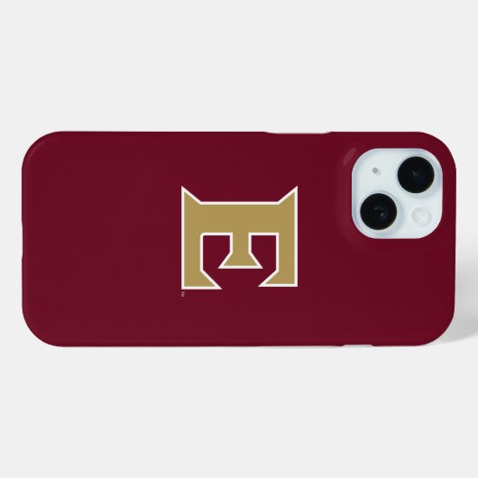 Elon University E Case-Mate iPhone Case (Achterkant (horizontaal))