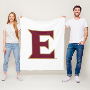 Elon University E Fleece Deken