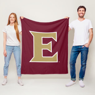 Elon University E Fleece Deken