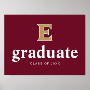 Elon University E   Klasse van 2OXX Poster