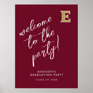 Elon University E   Klasse van 2OXX Poster