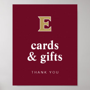 Elon University E   Klasse van 2OXX Poster