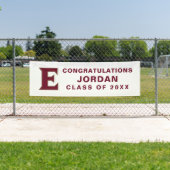 Elon University E | Klasse van 2OXX Spandoek (Insitu)