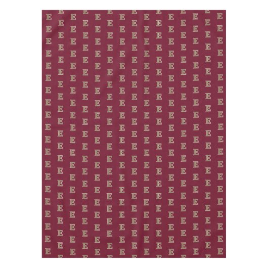 Elon University E | Klasse van 2OXX Tafelkleed (Voorkant)