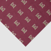 Elon University E | Klasse van 2OXX Tissuepapier (Detail)