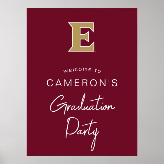 Elon University E Poster (Voorkant)