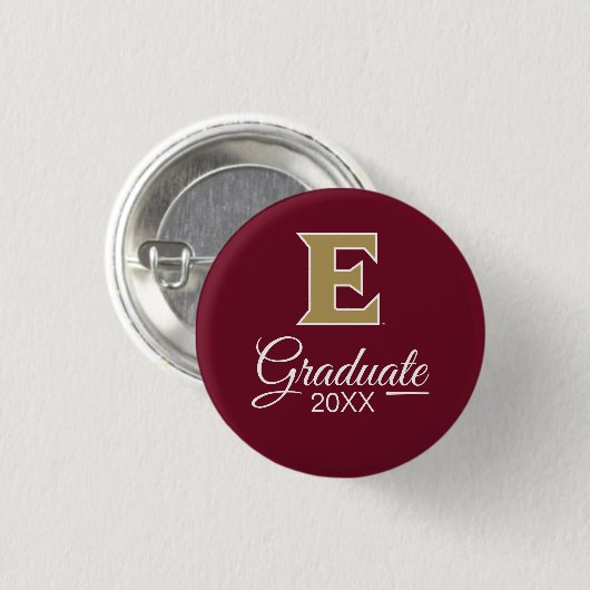 Elon University E Ronde Button 3,2 Cm (Voorkant /achterkant)