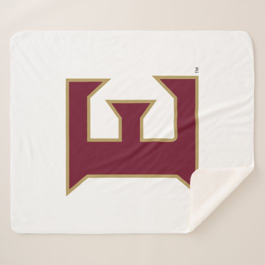 Elon University E Sherpa Deken (Voorkant (horizontaal))