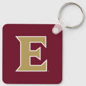 Elon University E Sleutelhanger (Achterkant)