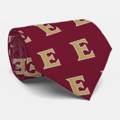 Elon University E Stropdas (Opgerold)