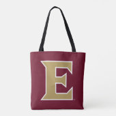 Elon University E Tote Bag (Achterkant)