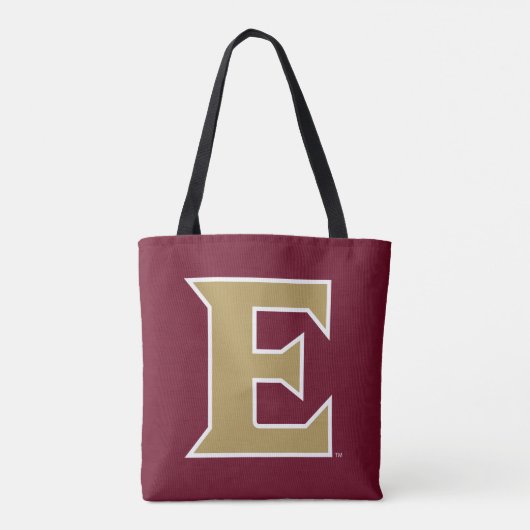 Elon University E Tote Bag (Achterkant)
