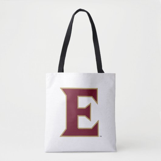 Elon University E Tote Bag (Voorkant)