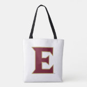 Elon University E Tote Bag (Achterkant)