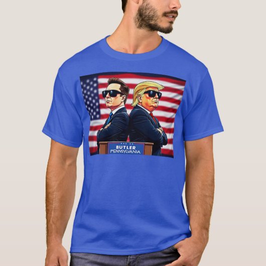 Elon x Trump T-shirt (Voorkant)
