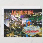 Elope getrouwd in Las Vegas Aankondiging (Voorkant)