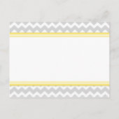 Elopement Aankondiging Briefkaarten Geel Grijs (Achterkant)