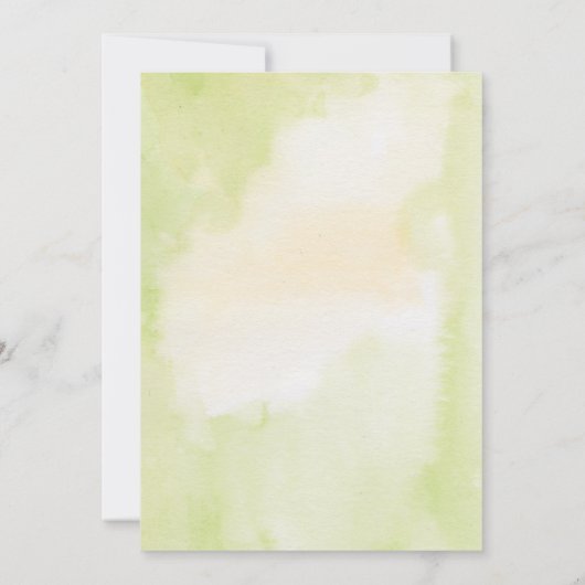 Elopement Aankondiging Kaarten | Net ontsnapt (Achterkant)