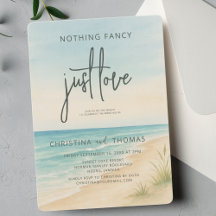 Elopement Beach bruiloft