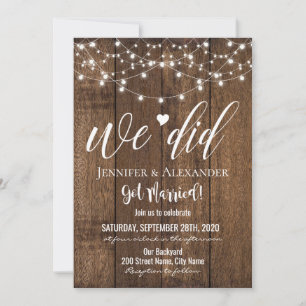 Elopement bruiloft