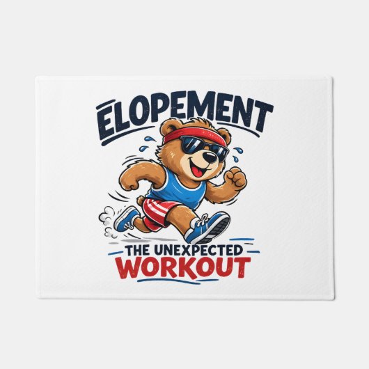 Elopement De Onverwachte Workout Deurmat (Voorkant)
