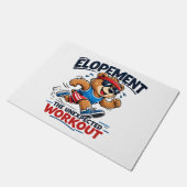 Elopement De Onverwachte Workout Deurmat (Schuin)